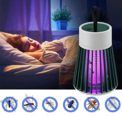 SafeLightʷᶠ - Lâmpada UV Contra Mosquitos da Dengue
